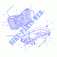 FRONT CARGO BOX   A14TN5EAA/EAD (49ATVBOX11SP850) per Polaris SPORTSMAN X2 550 EPS 2014