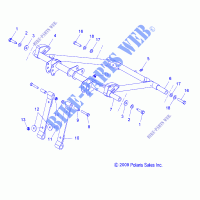 ANTERIORE COPPIA ARM   S11PU7ESL/EEL (49SNOWFTA10WIDEIQ) per Polaris UTILITY 2011