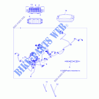 ELETTRICO, MAIN WIRE HARNESS   A16SHC57CM (49ATVHARNESS15570SPQ) per Polaris SPORTSMAN 570 SP EPS 2016
