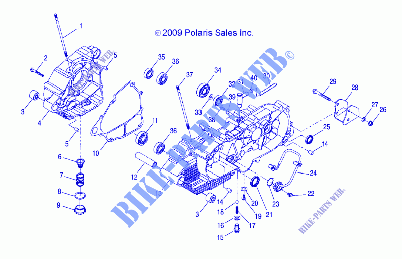 CARTER   A11PB20AB (49ATVCARTER10PHX) per Polaris PHOENIX 200 2011