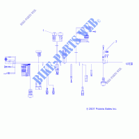 CABLAGGIO   A09BG50FA (49ATVHARNESS08SCRAM) per Polaris SCRAMBLER 500 4X4 INTL 2009