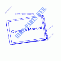 Manuali e INFORMAZIONI   A09BG50FA (49ATVOM07OTLW90) per Polaris SCRAMBLER 500 4X4 INTL 2009