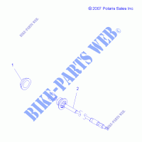 CAVO CHOKE   A09BA32AA (49ATVCABLE08SCRAM) per Polaris TRAIL BLAZER 330 2009