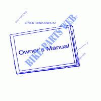 Manuali e INFORMAZIONI   A09BA32AA (49ATVOM07OTLW90) per Polaris TRAIL BLAZER 330 2009