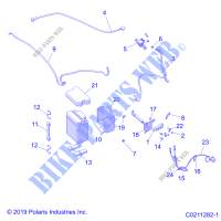 BATTERIA   A20SHD57A9 (C0211282 1) per Polaris SPORTSMAN 570 HUNTER EDITION CAMO 2020