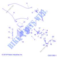 BATTERIA   A20SHE57AN/AF (C0211282 1) per Polaris SPORTSMAN 570 PREMIUM 2020