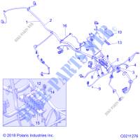 PRINCIPALI CABLAGGIO   A20SEG50A1/A5 (C0211276) per Polaris SPORTSMAN 450 HO UTILITY 2020