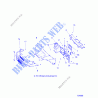 CAPPUCCIO, DASH AND GRILL   R20MAAE4G8/G9 (701858) per Polaris RANGER EV 2020