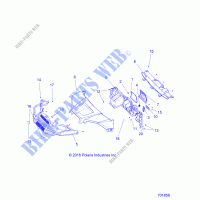 CAPPUCCIO, DASH AND GRILL   R19RMAE4N8 (701858) per Polaris RANGER EV MD 2019