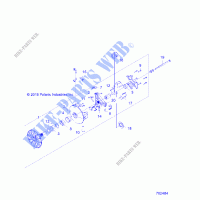 TRASMISSIONE, PRIMARY CLUTCH   Z20P4E92AC/BC (702484) per Polaris RZR TURBO S 2020