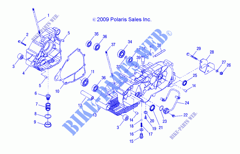 CARTER   A15YAP20AF (49ATVCARTER10PHX) per Polaris PHOENIX 200 2015
