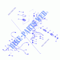 CONTROLLI   CILINDRO PRINCIPALE/FRENO LINE Sportsman 4x4 W958040 (4930403040B010) per Polaris SPORTSMAN 4X4 1995