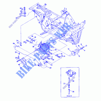 ENGINE AND SUPPORTO MARMITTA  (4916351635005A) per Polaris TRAIL BOSS 4X4 1989
