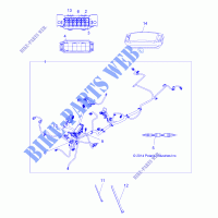 PRINCIPALI cablaggio   A15SHC57CS (49ATVHARNESS15570SPQ) per Polaris SPORTSMAN 570 SP EPS 2015