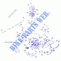 CABLAGGIO   R142D9JDA (49BRUTUSHARNESS13M) per Polaris RANGER 900 DIESEL HST / DELUXE 2014