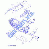 TELAIO, TELAIO AND FRONT BUMPER   R14RH57AA/AC/AR/6EAZ (49RGRTELAIO14570) per Polaris RANGER 570 EFI / EPS LE 2014