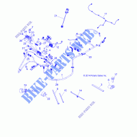CABLAGGIOES   R14RC08GD/GJ/FJ (49RGRHARNESS14EV) per Polaris RANGER EV MIDSIZE/INTL  2014